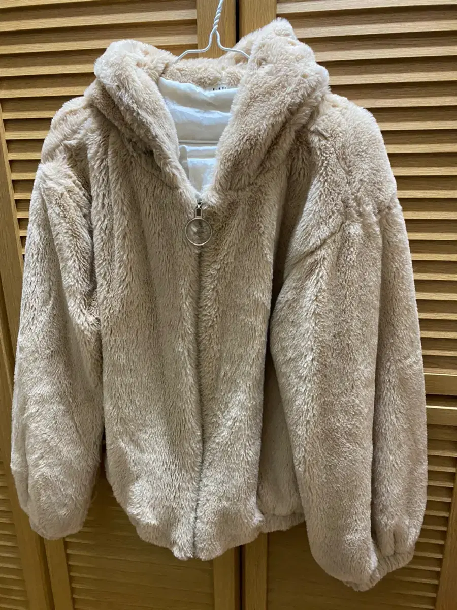 Winter fur jacket