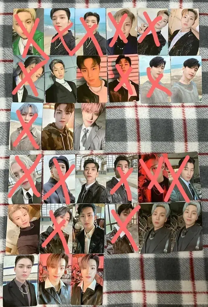 SEVENTEEN ATTACCA photocard Folding card postcards