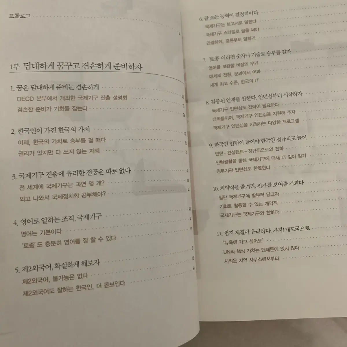 청춘, 국제기구에 거침없이 도전하라 -책판매해요