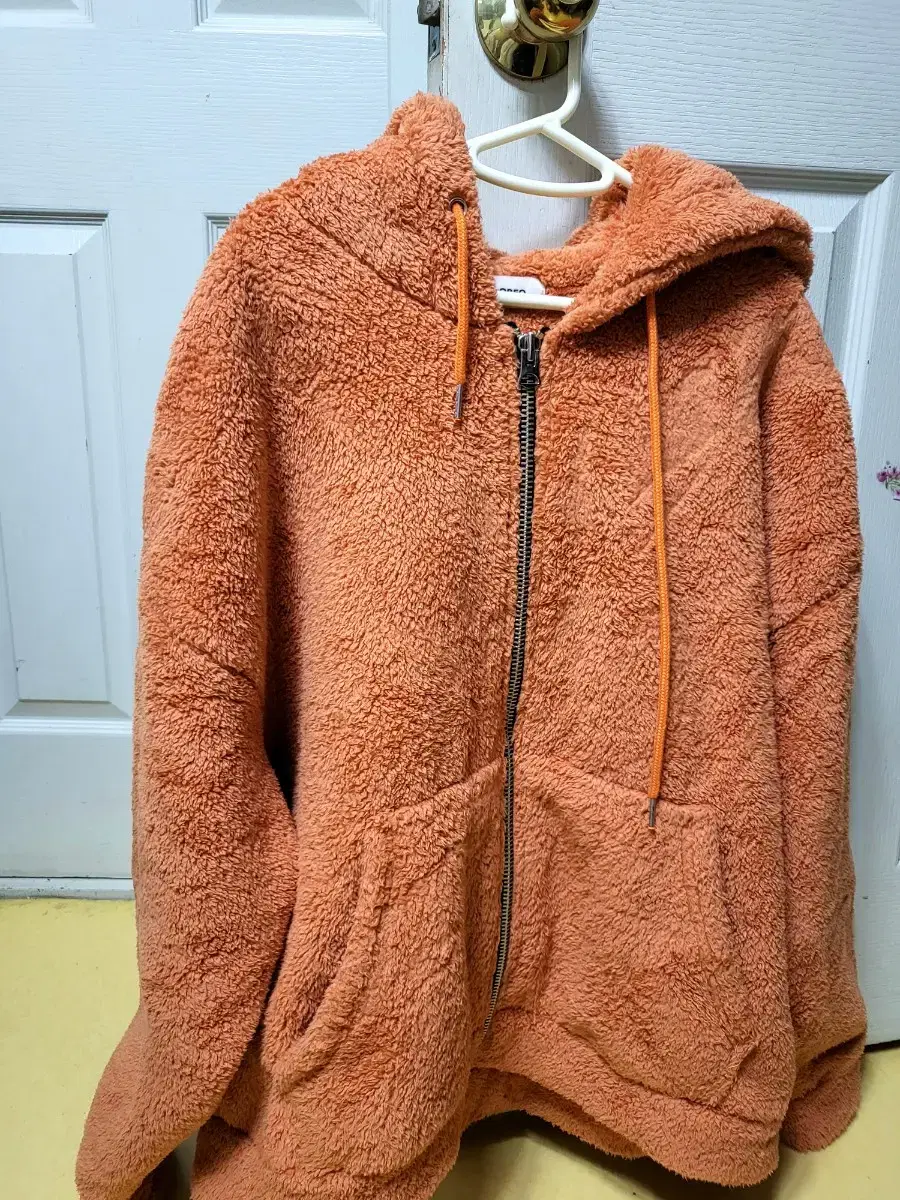 Super soft and warm hoodie up for sale.