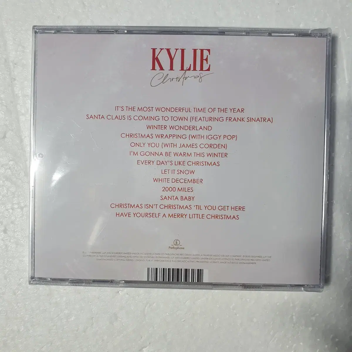 카일리미노그 Kylie Christmas 크리스마스 CD 미개봉