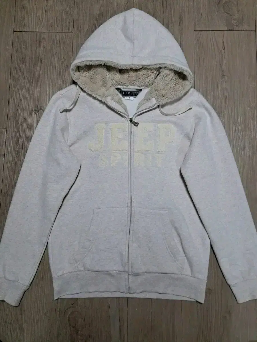 Jeep Jeep brushed hood zip up male100