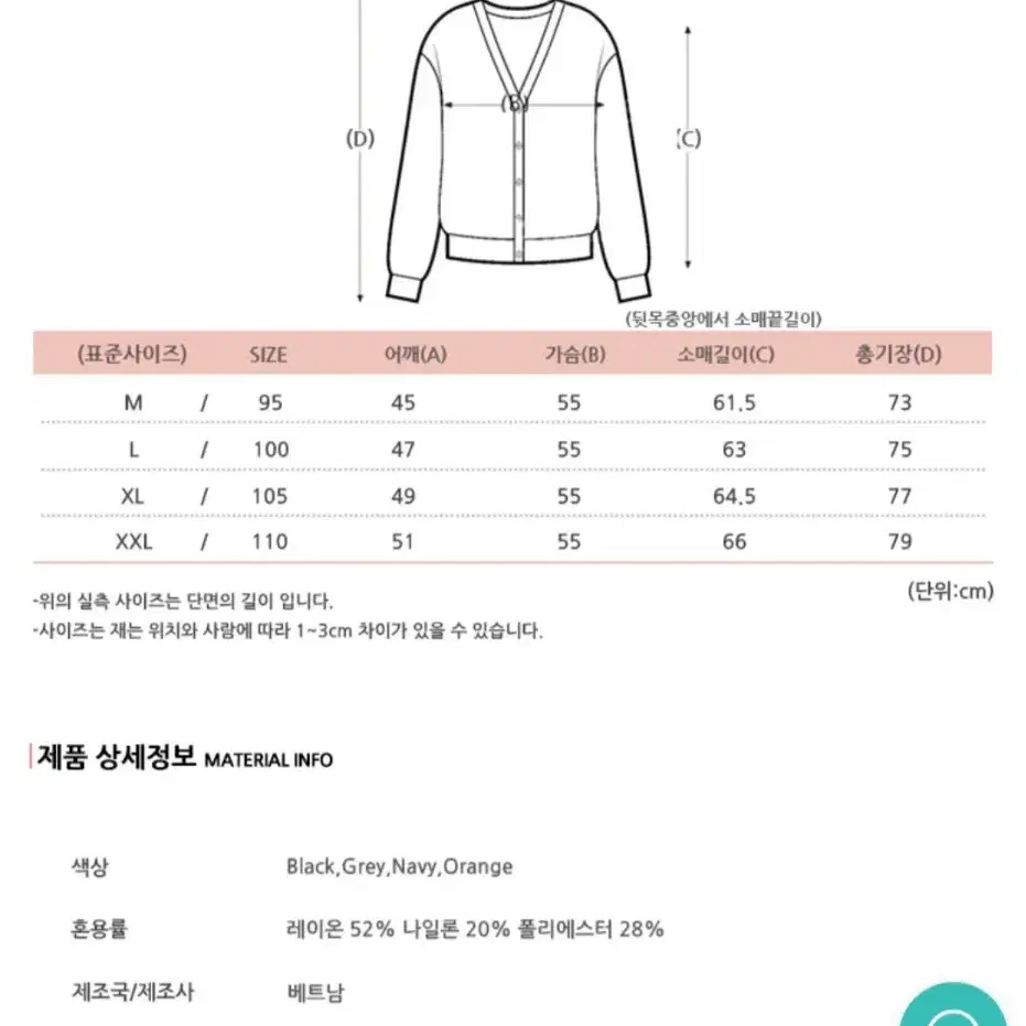 스파오 가디건 95 남녀공용