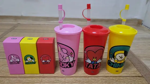 BT21 CGV컵, 피규어