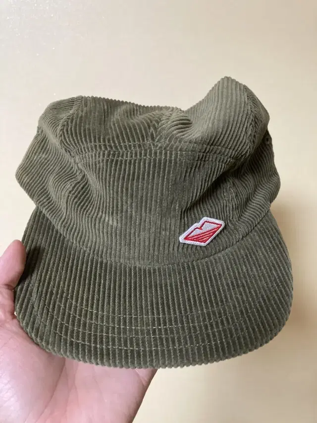 바튼웨어 travel cap corduroy khaki