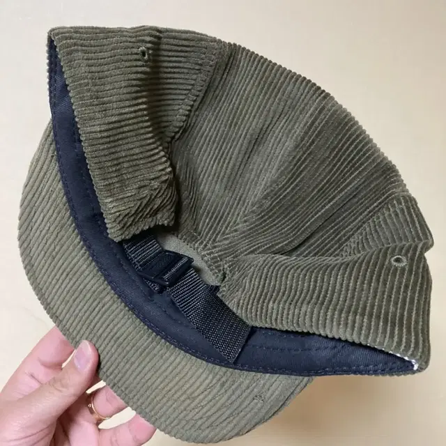 바튼웨어 travel cap corduroy khaki