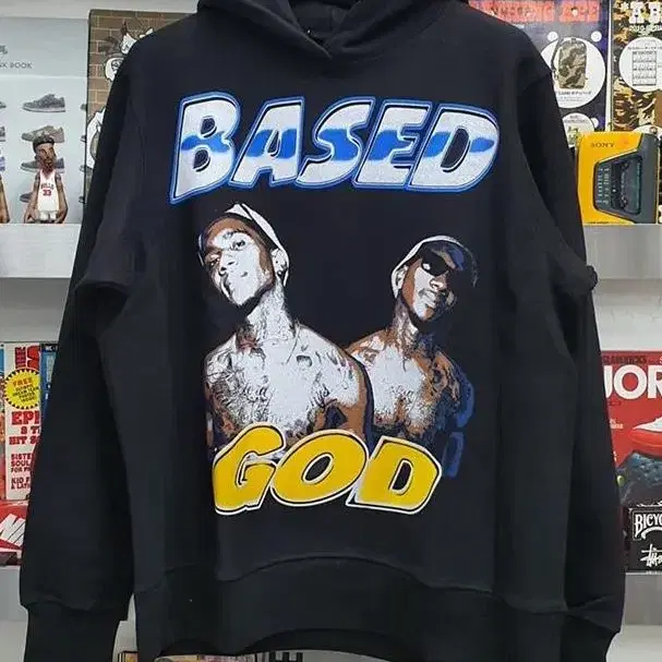 TRPT BASED GOD LIL B HOODED