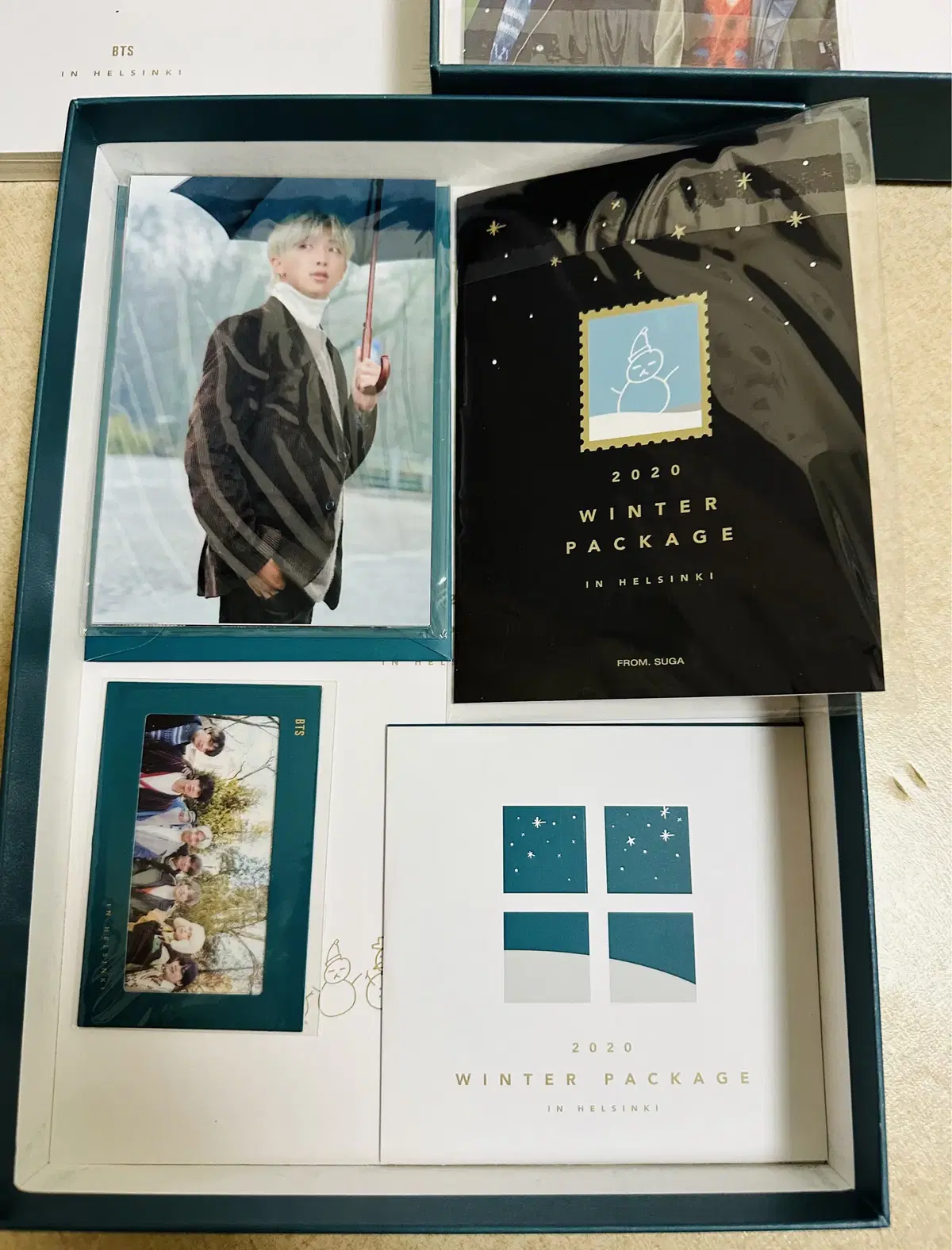 방탄 윈패 winterpackage JK mini photobook