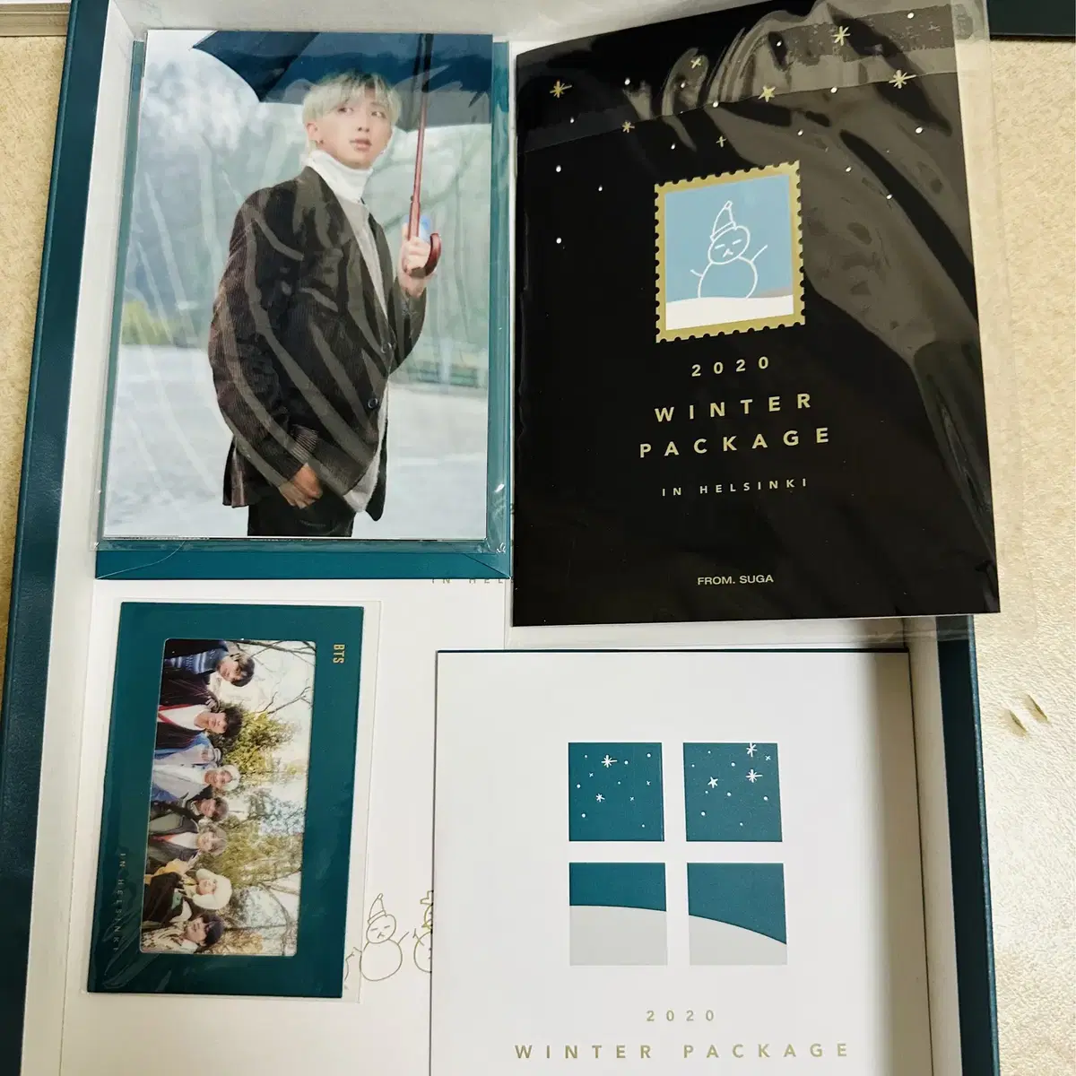 방탄 윈패 winterpackage JK mini photobook