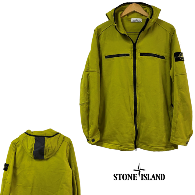 100-105 STONE ISLAND 스톤아일랜드 리플렉티브 셔츠형자켓 