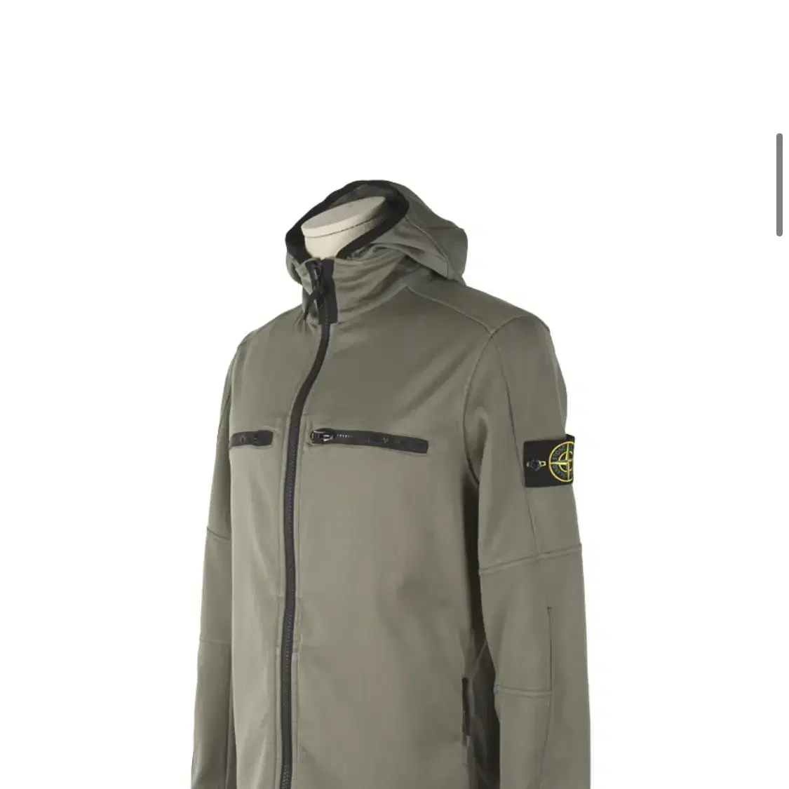 100-105 STONE ISLAND 스톤아일랜드 리플렉티브 셔츠형자켓 