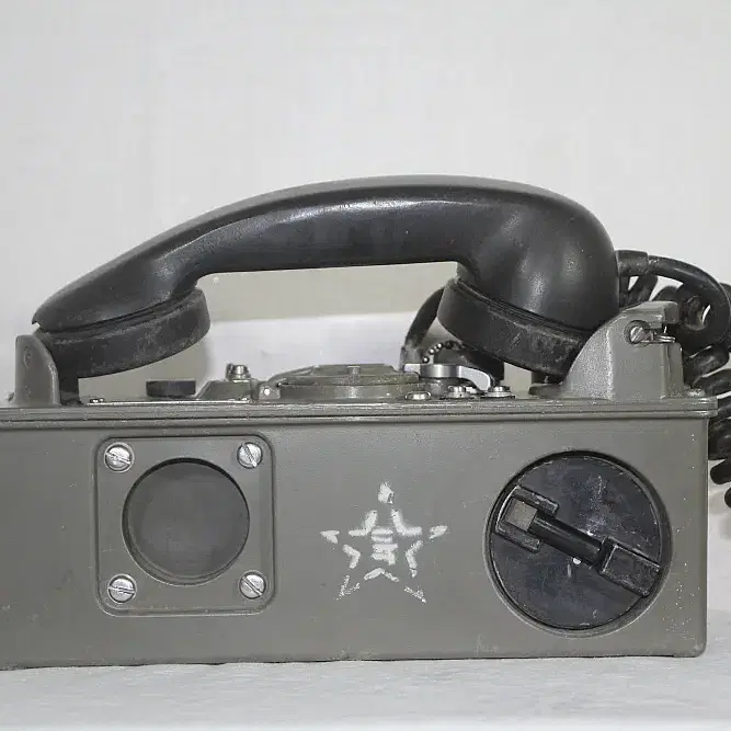 military antique telephon 엔틱전화기