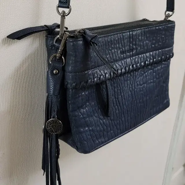 ANNE KLEIN 가죽 크로스 여성백