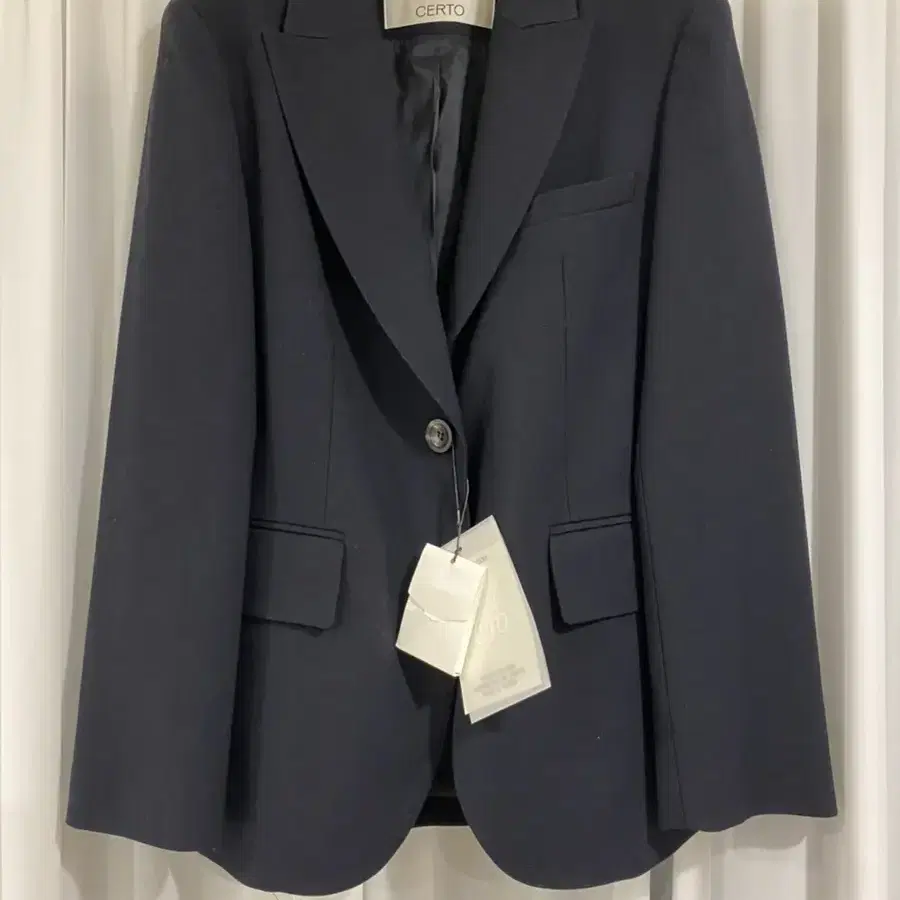 쎄르토 자켓 certo wool jersey jacket 모이아 마뗑킴