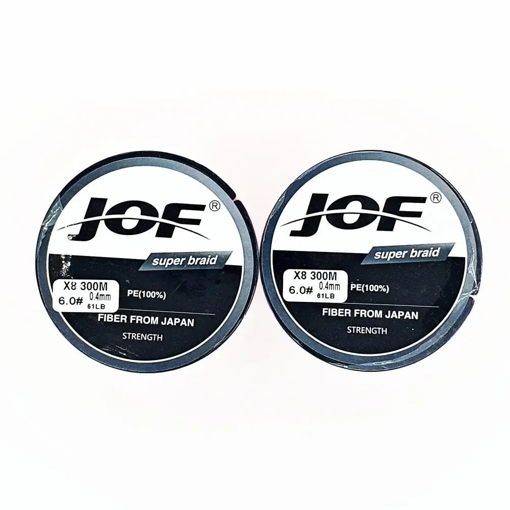 JOF 8합사 6호 0.4mm 61lb 낚시줄 오랜지색