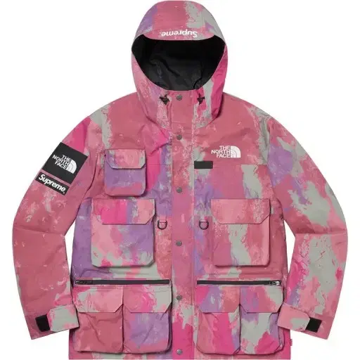 [XL] Supreme x The North Face Multicolor Cargo Jacket New