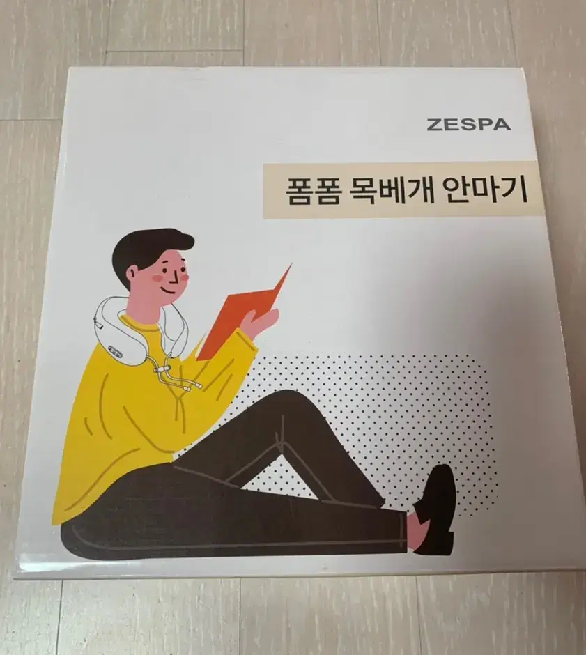 제스파 폼폼 목베개 안마기 새제품