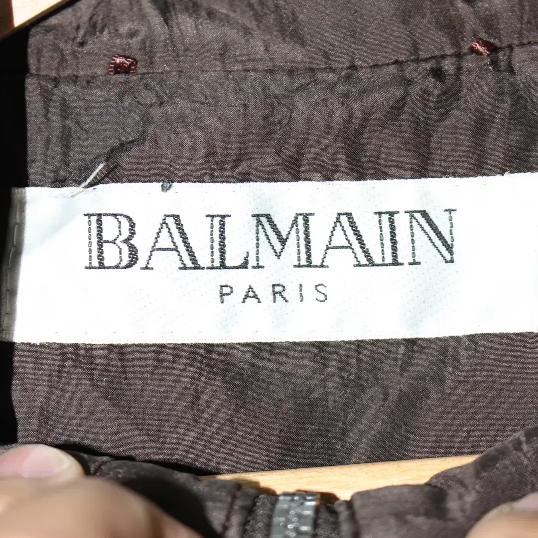 BALMAIN 실크100 다운롱패딩 [21111634]