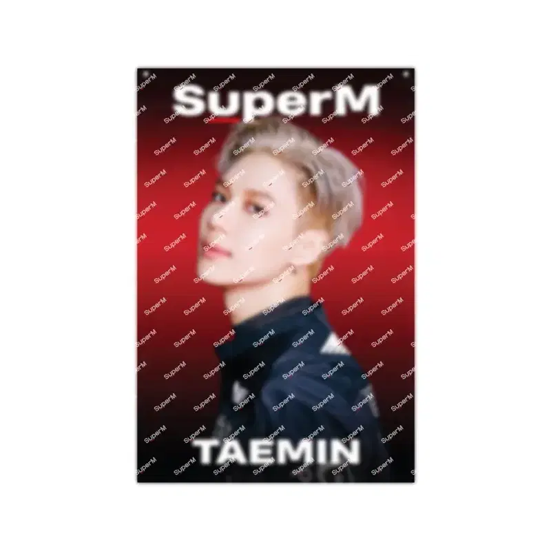 슈퍼엠 태민 패브릭포스터