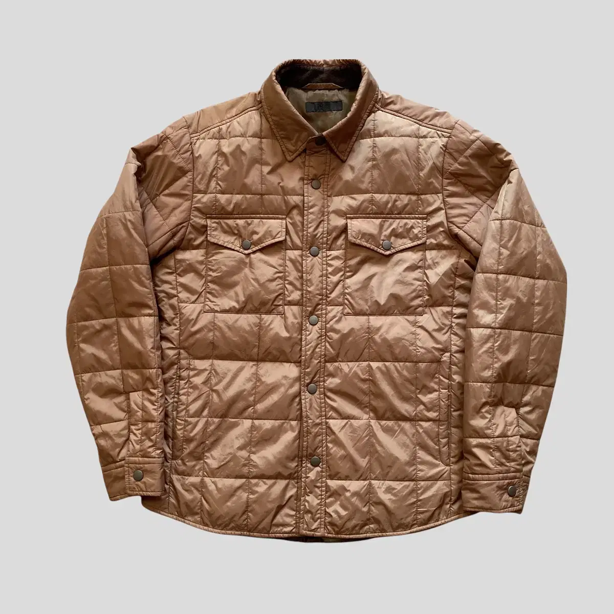 (L)UNIQLO Padded shirt jacket