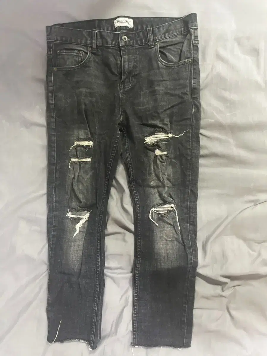 Saintpaul Cropped Denim Pants