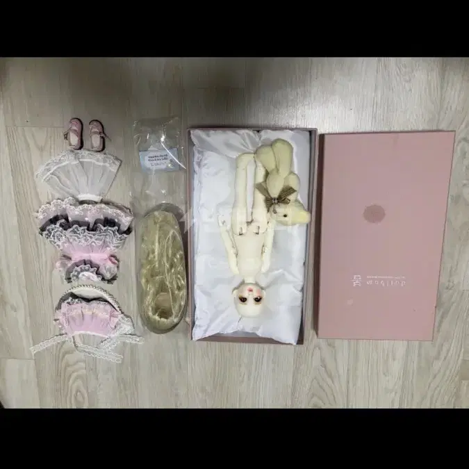 봄아트돌 구체관절인형 Pink baby 26cm