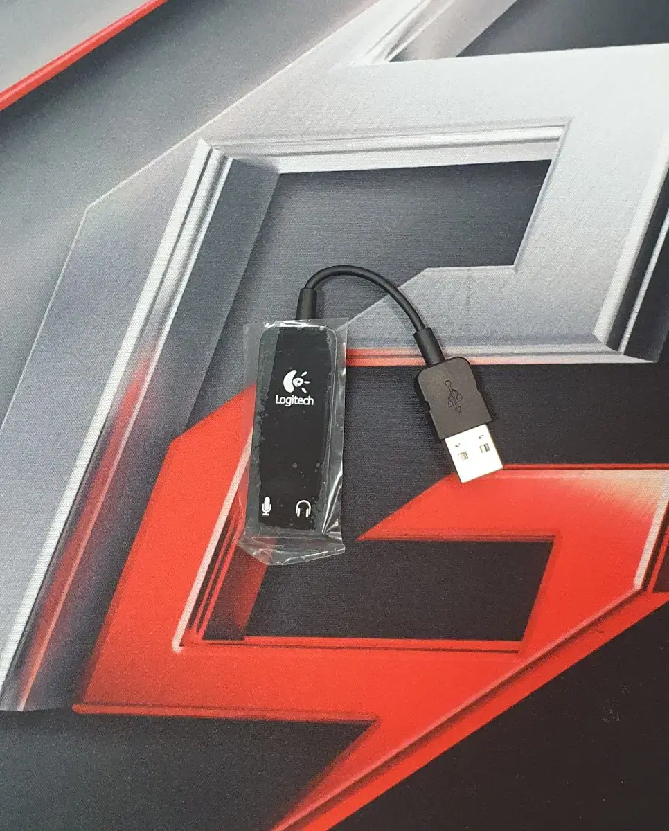 로지텍 USB SOUND CARD 881-000065