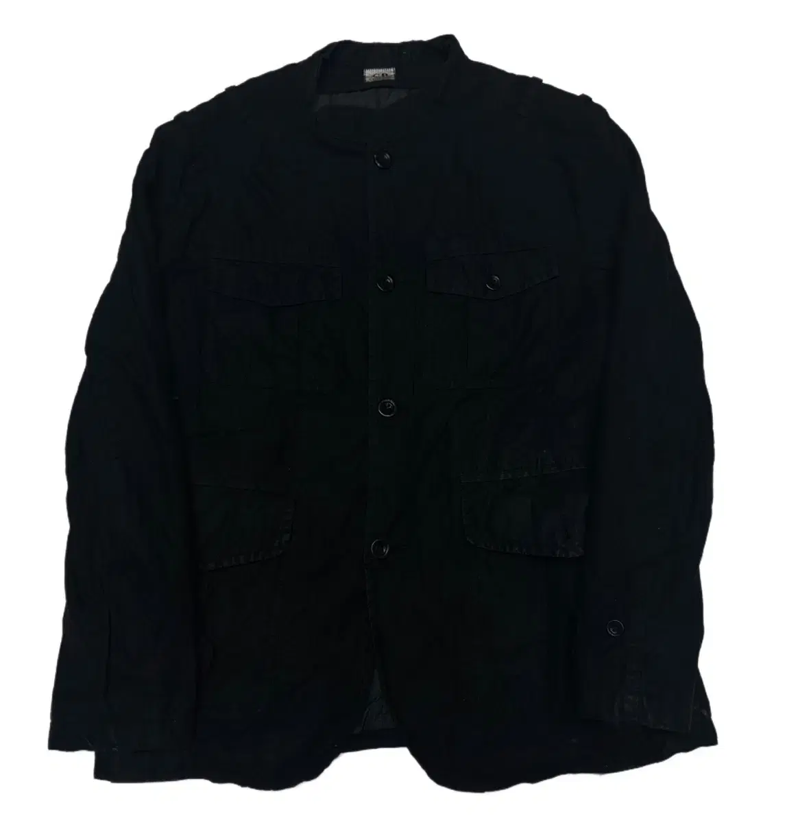 100% CP Company Black Wax Jacket