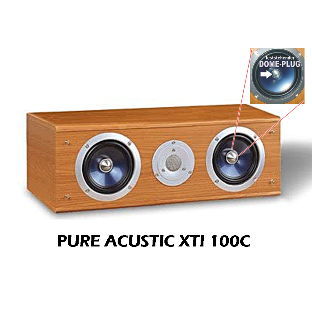 미국 Pure Acoustics 센터 스피커  XTI100C