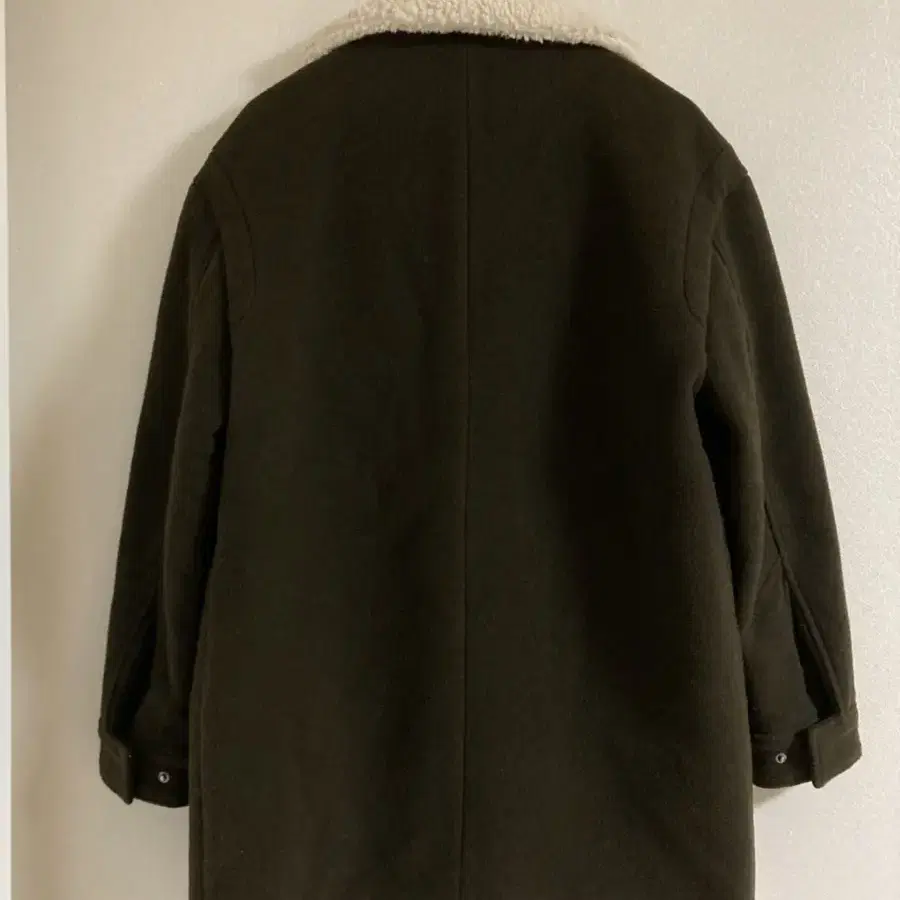 ZARA olive wool coat