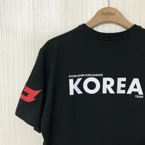 극진가라데/극진공수도 KOREA팀 티셔츠 XXL