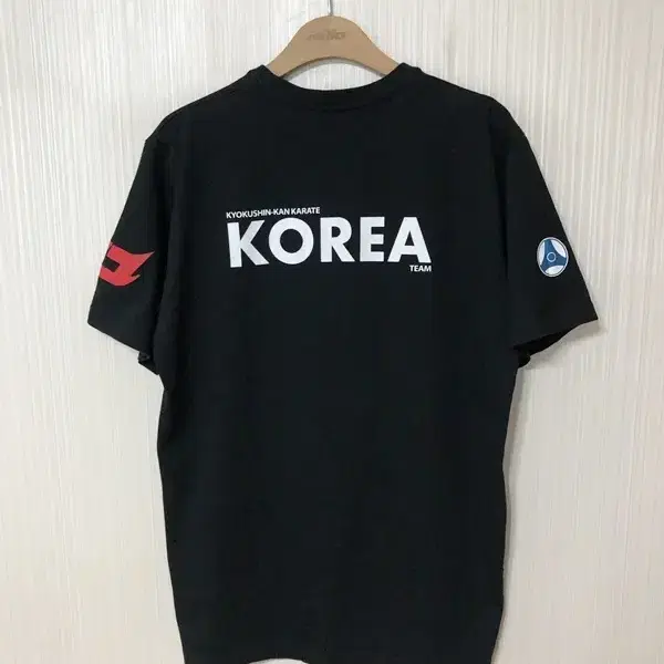 극진가라데/극진공수도 KOREA팀 티셔츠 XXL