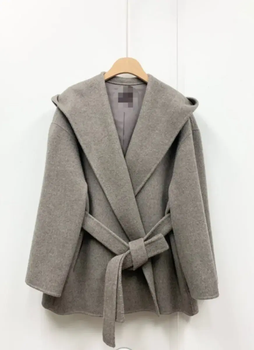 New product) Cash Hooded Handmade Coat