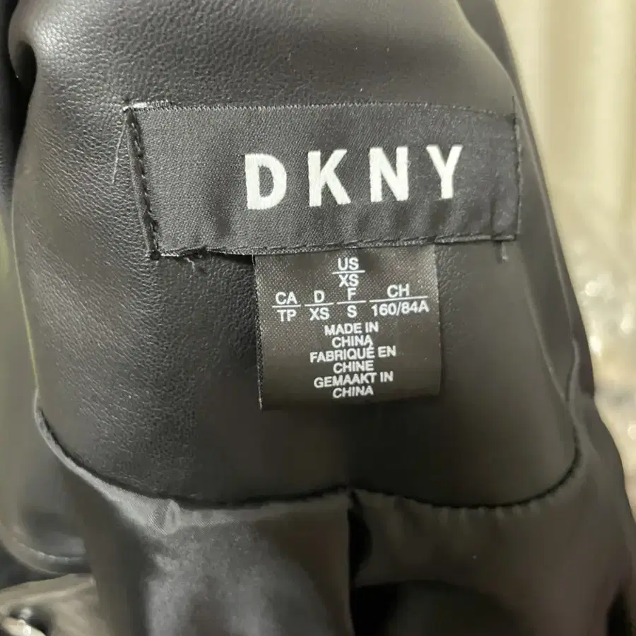 DKNY 도나카란 뉴욕 가죽자켓 레더자켓