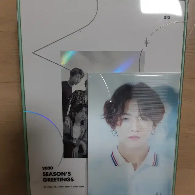 방탄소년단 BTS 방탄 2020 시즌그리팅 DVD 시그 정국 렌티큘러