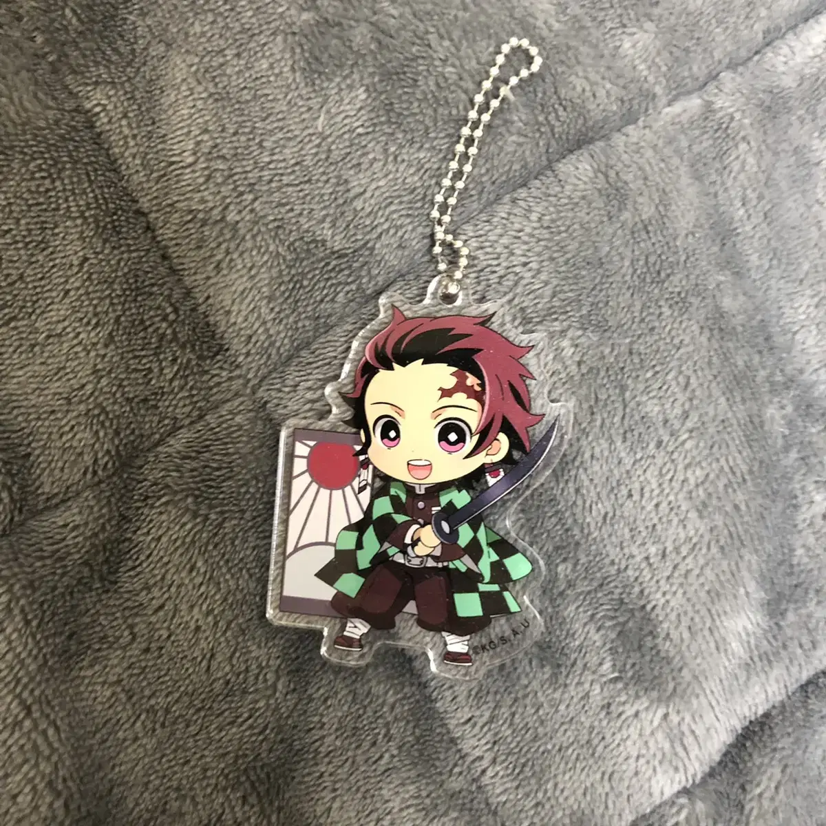 Deathblade Tanjiro Keyring