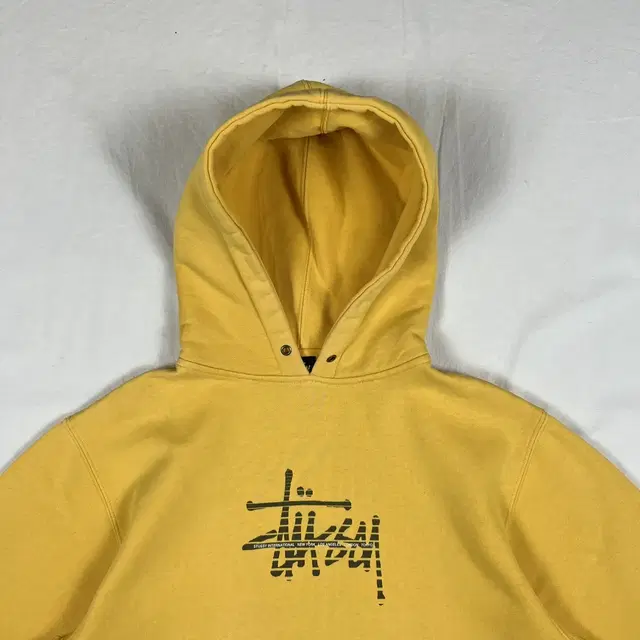 90s 스투시 stussy 빅로고 바코드 스웻 후드티