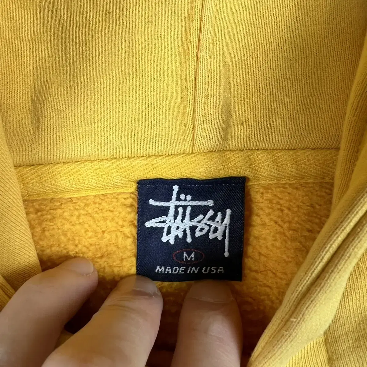 90s 스투시 stussy 빅로고 바코드 스웻 후드티