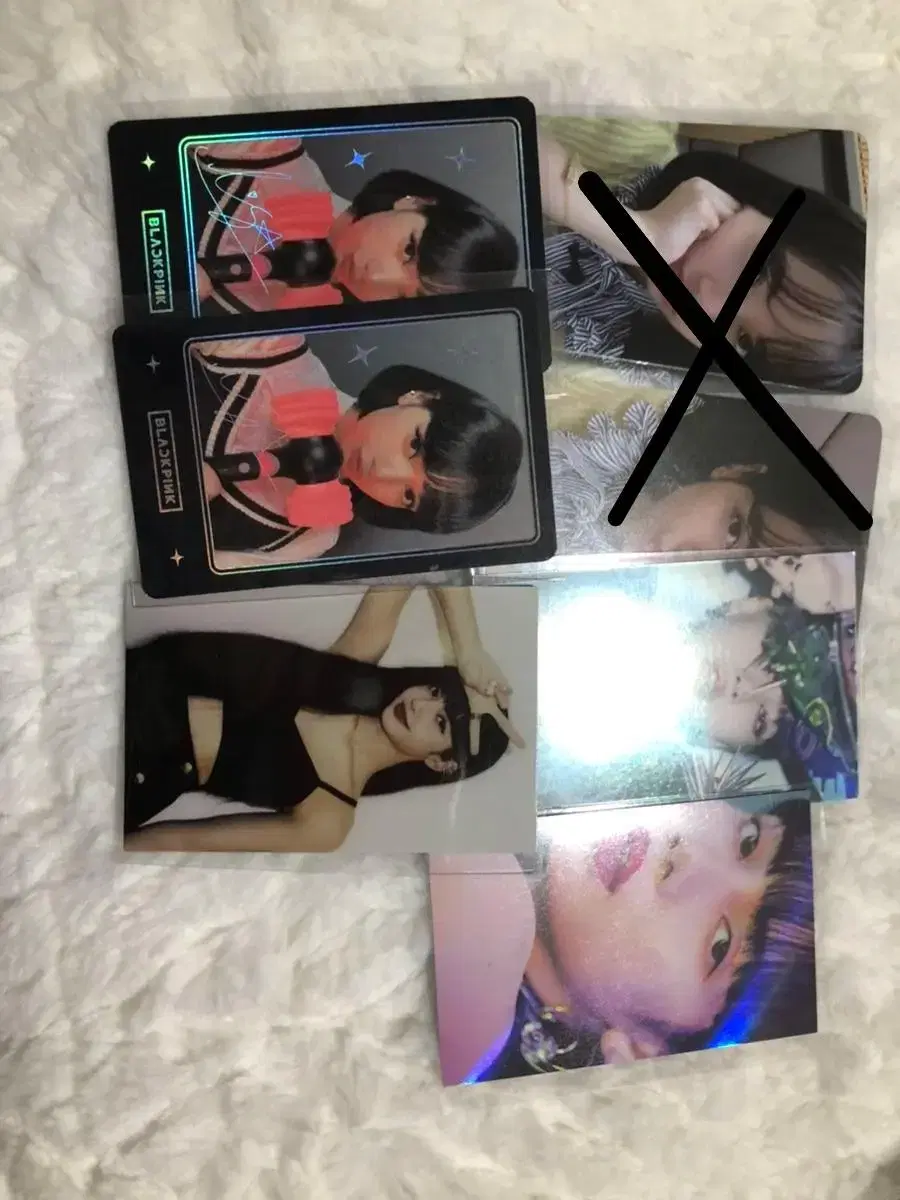 Black Pink lisa photocard