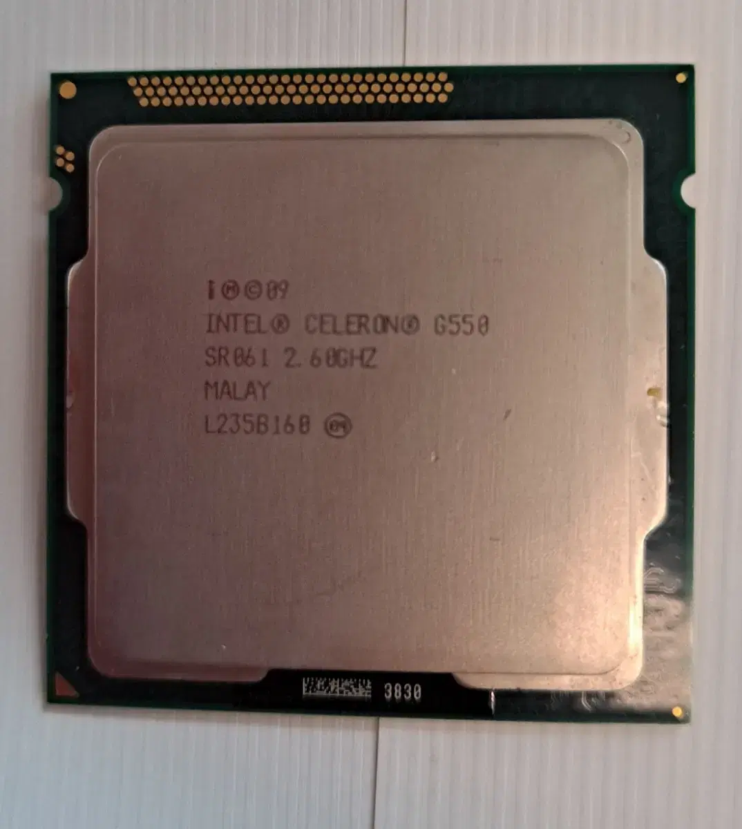 CPU  G550