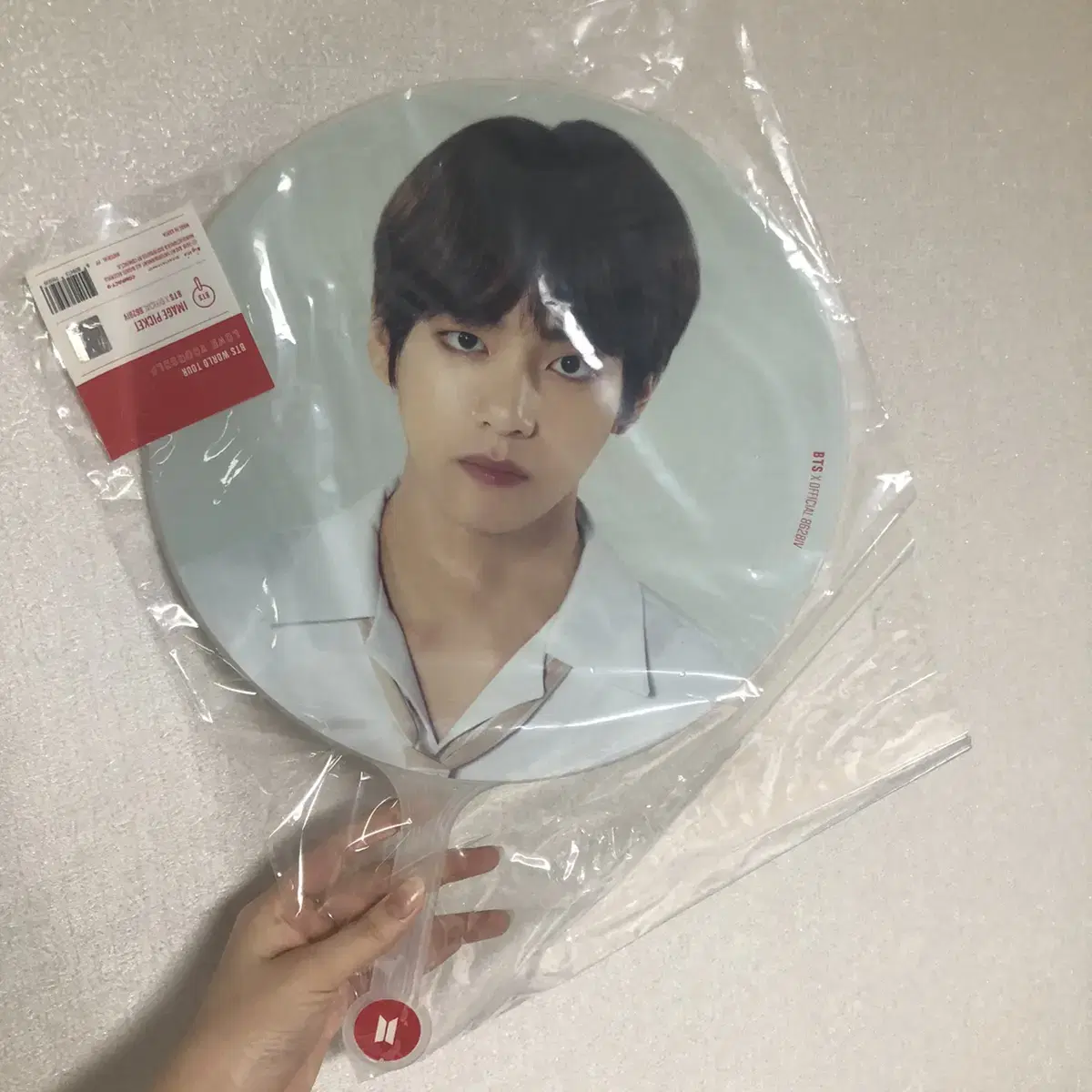 방탄 태형 뷔 럽셀콘 피켓