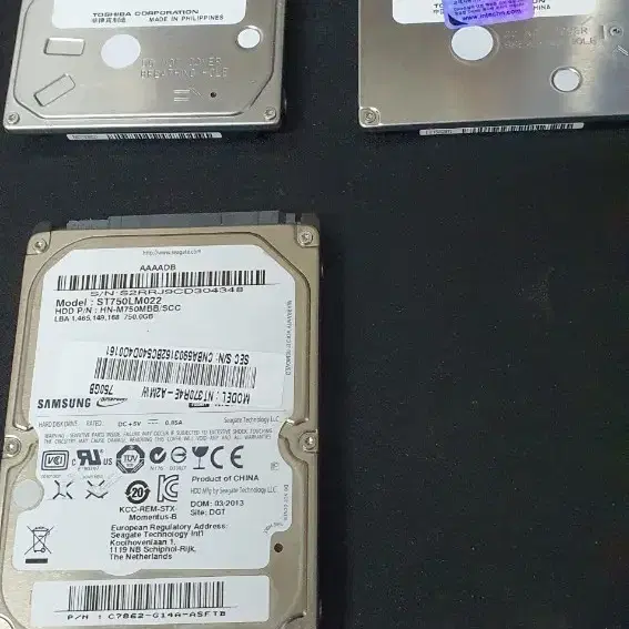 hdd 500g ,750g