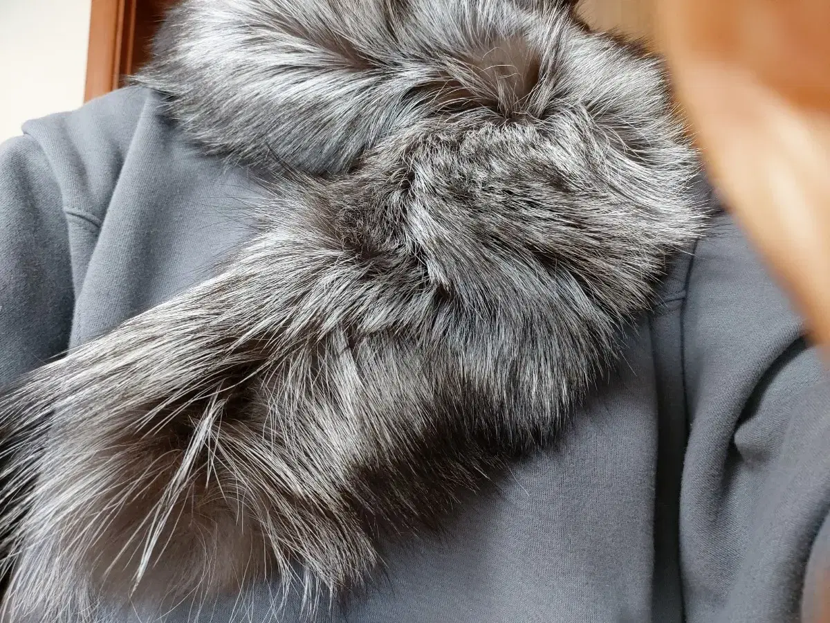 Real Silver Fox Scarf