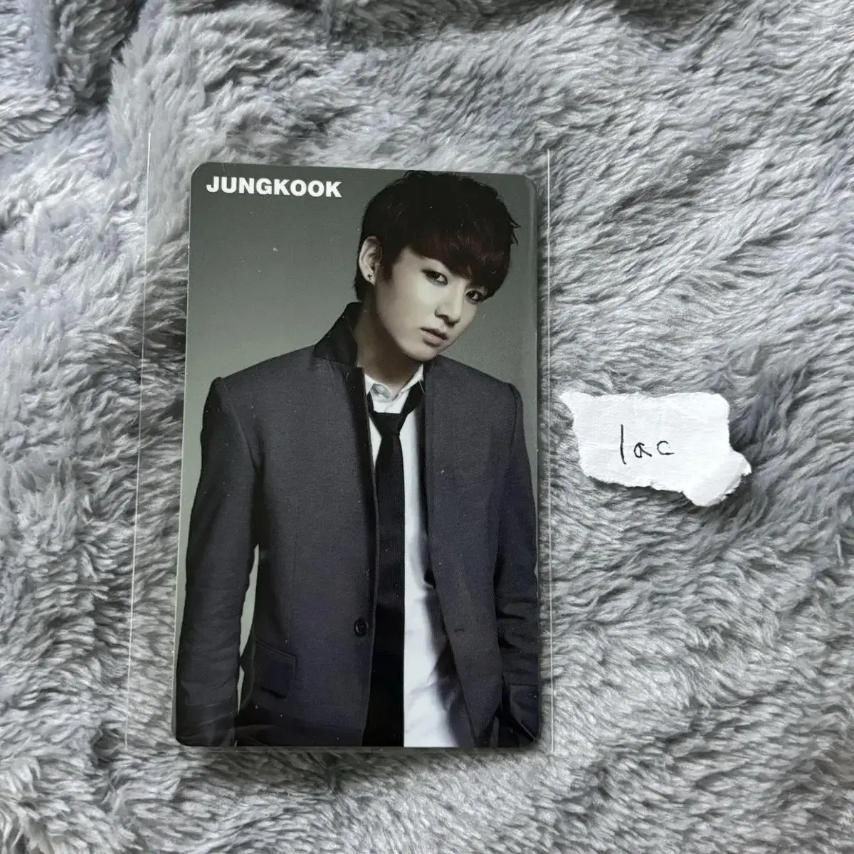 BTS Japanese top guy jungkook rare photocard