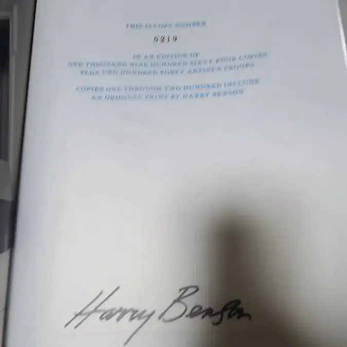 비틀즈 Harry Benson on the road limited 