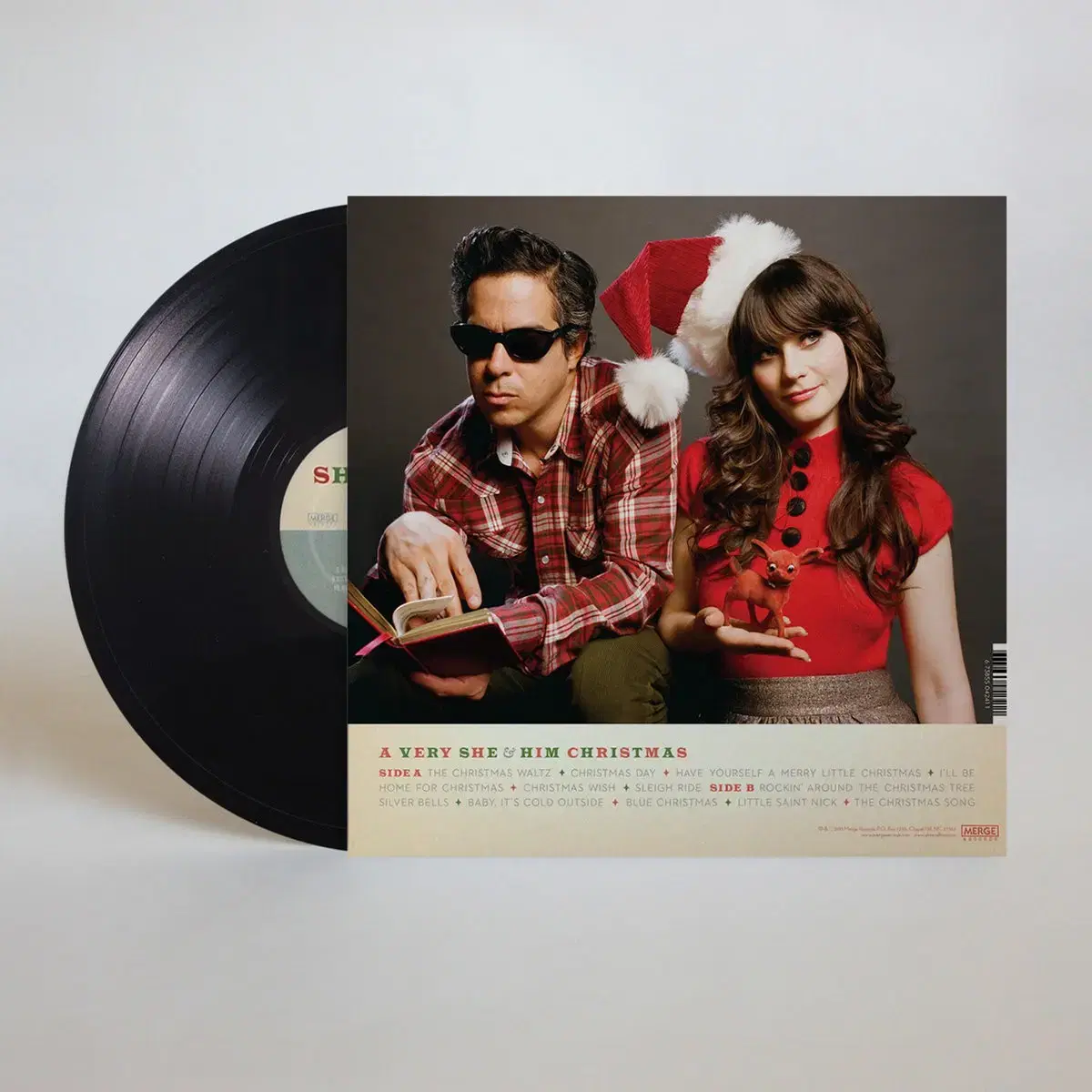 She & Him 쉬앤힘 Christmas 크리스마스 LP 미개봉새상품 