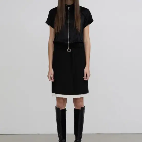 Matin kim 마뗑킴 LAYERED MIDDLE SKIRT