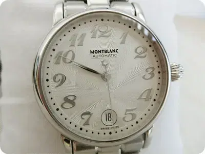 몽블랑 스타데이트 오토메틱 36mm 미듐 스틸 오토메틱