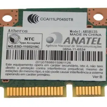 Half Mini PCI-E 무선LAN Card AR5B125 외 3종류