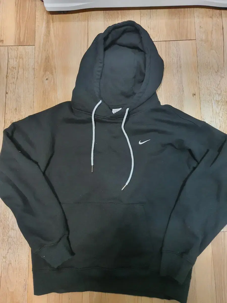 L Nike nrg hoodie black